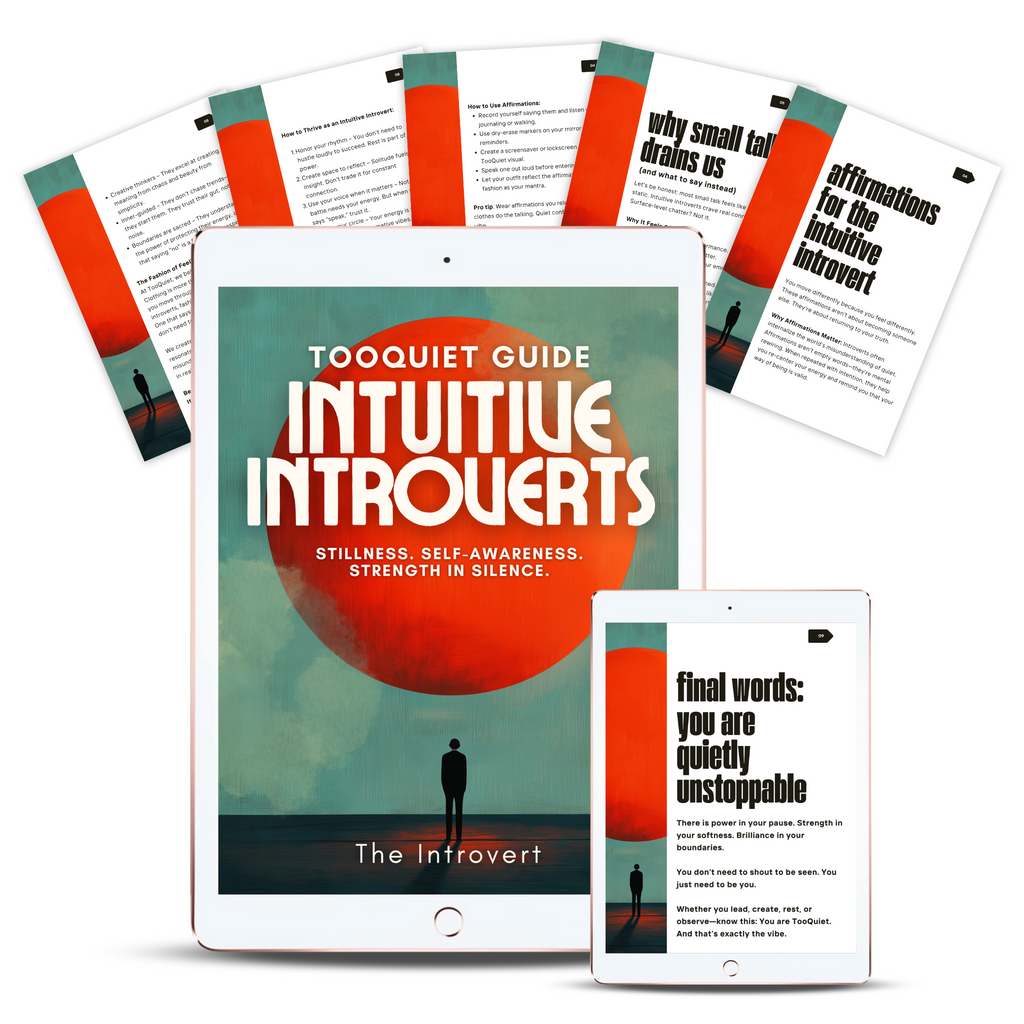 TooQuiet Guide for Intuitive Introverts E-Book