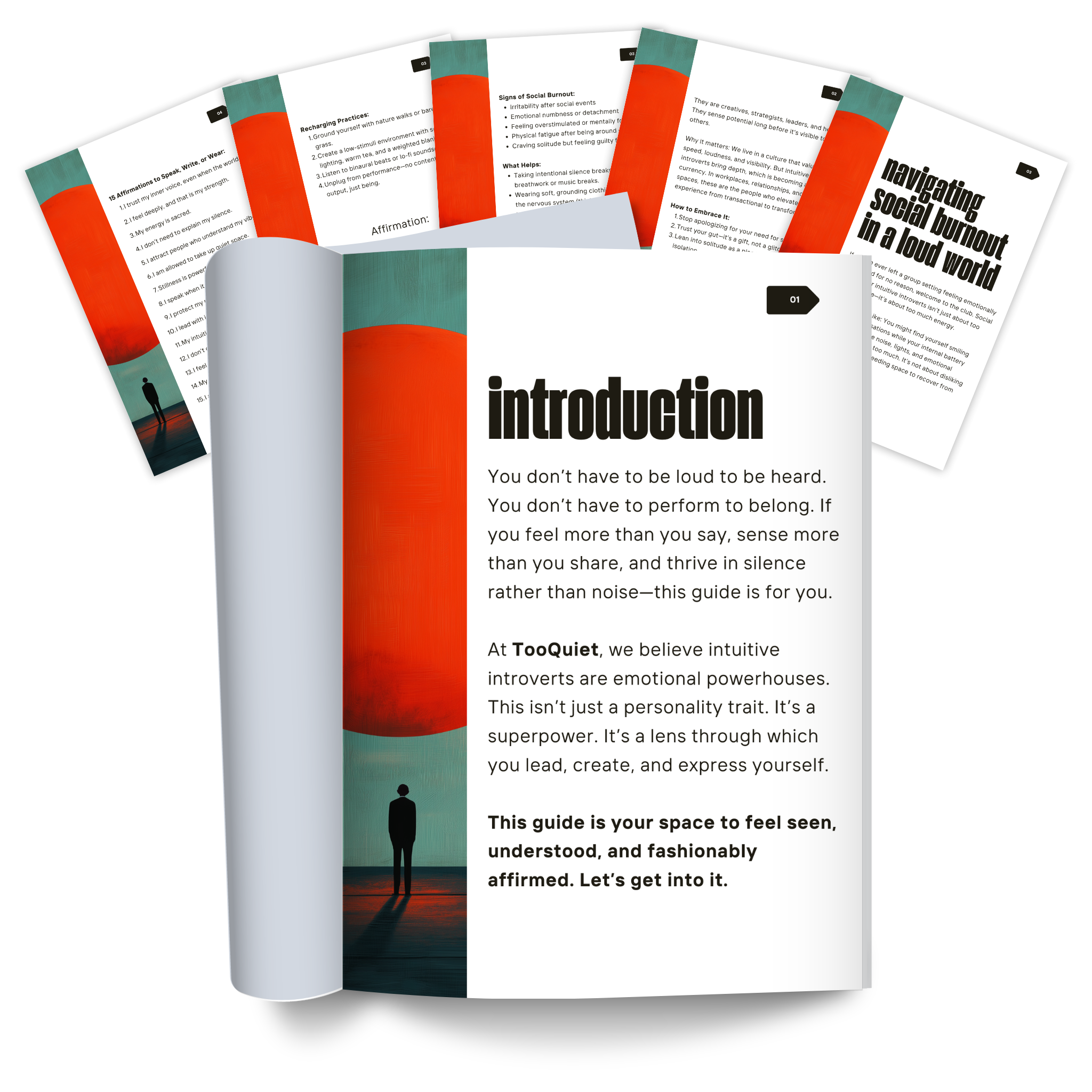 TooQuiet Guide for Intuitive Introverts E-Book