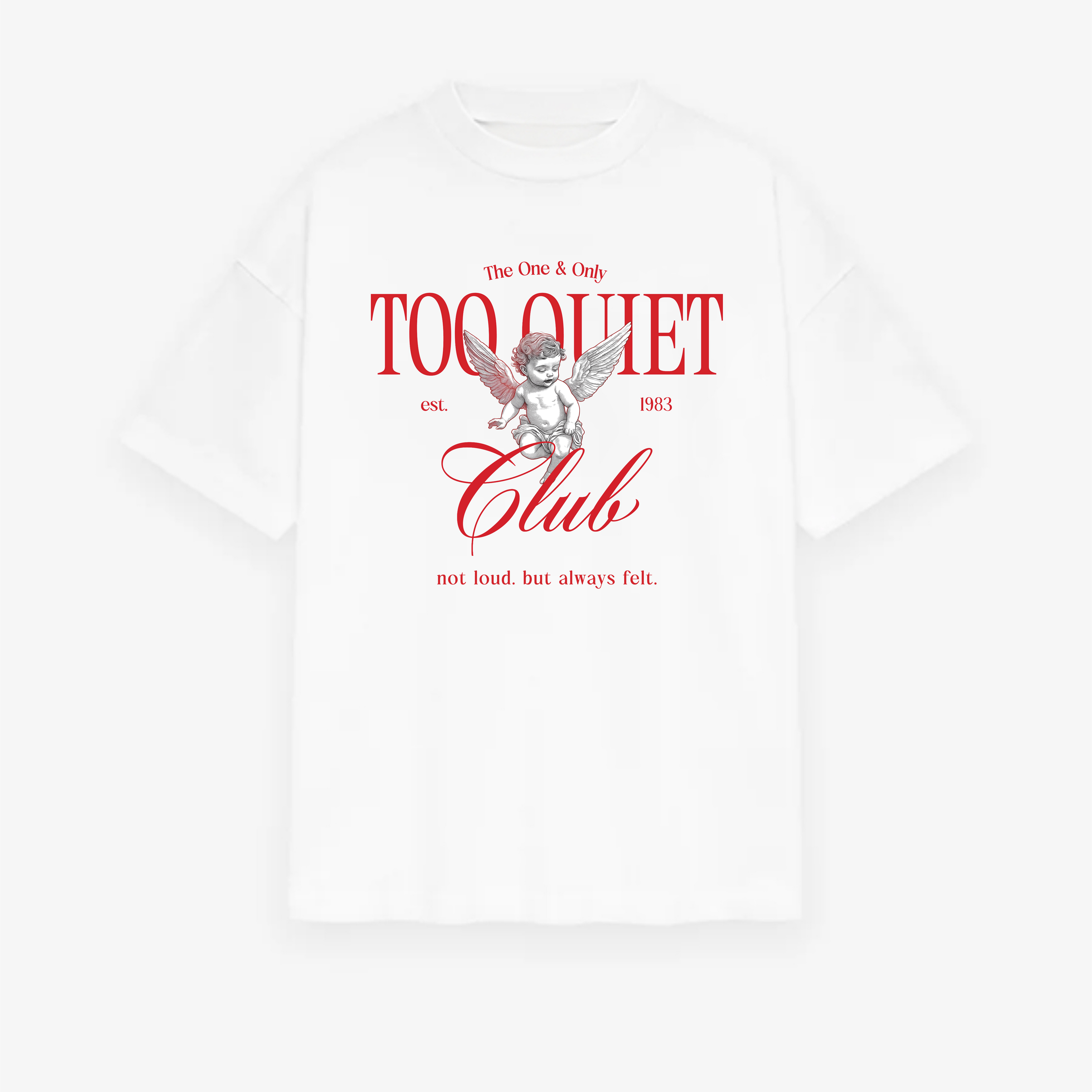 Classic TooQuiet Club Oversized Tee