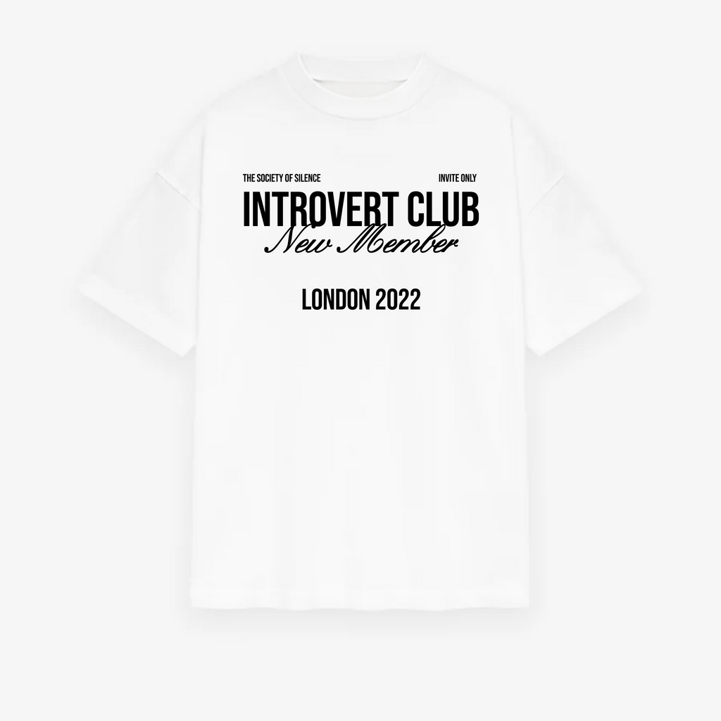Classic Introvert Club New Member Tee – London 2022 Edition