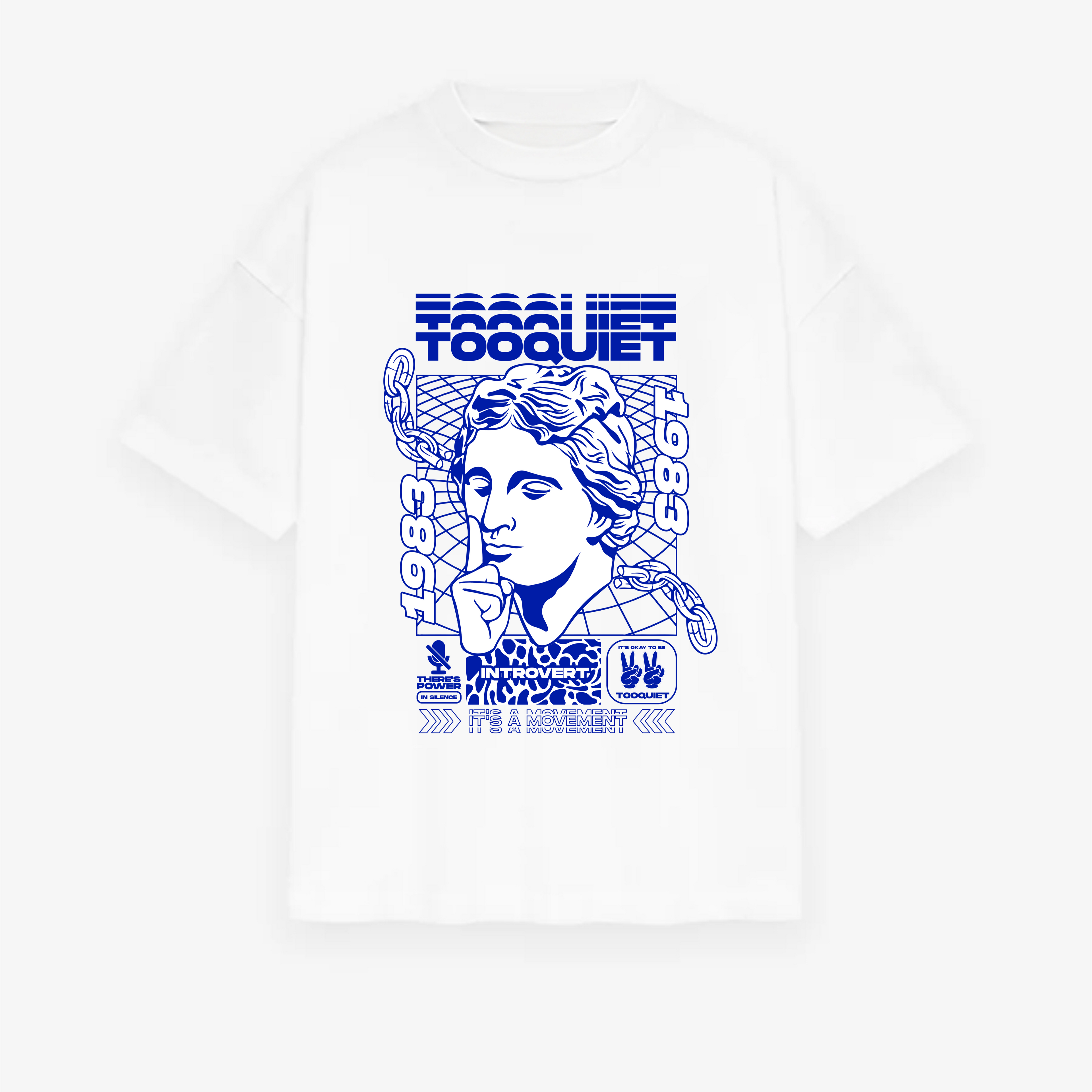 Classic TooQuiet '83 Movement Oversized Tee