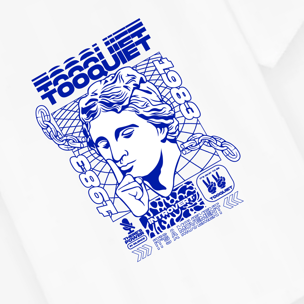 Classic TooQuiet '83 Movement Oversized Tee