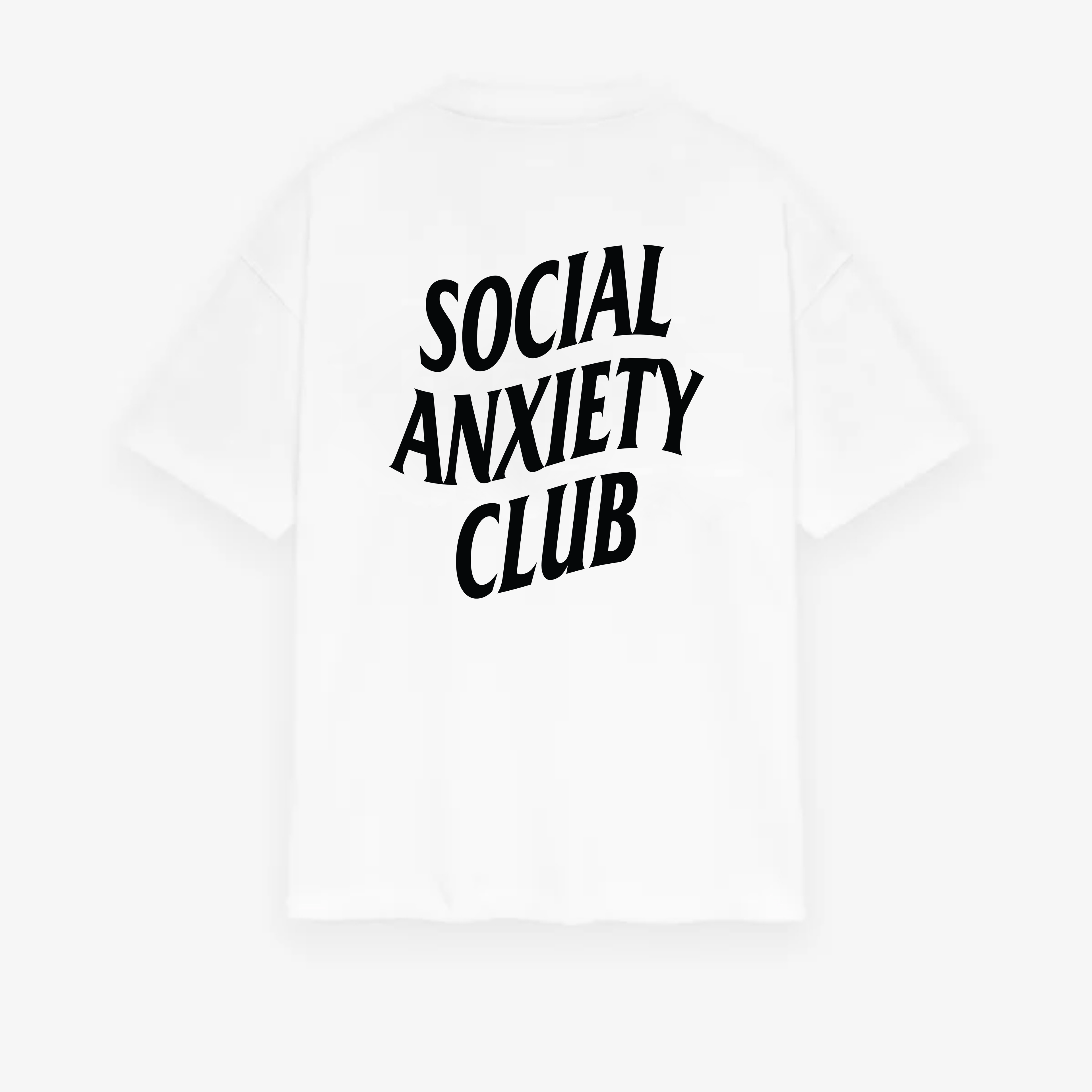 Classic Social Anxiety Club Oversized Tee
