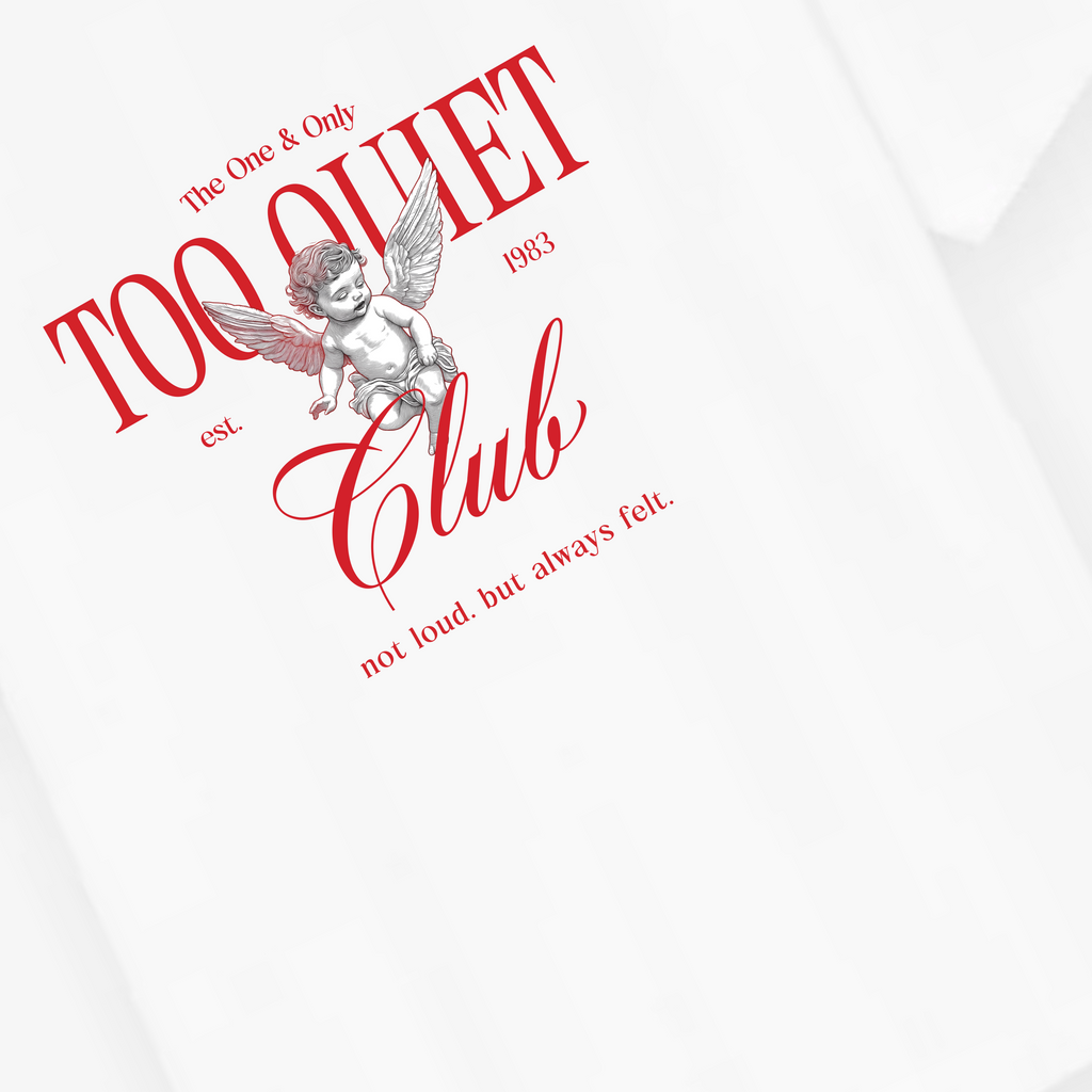 Classic TooQuiet Club Oversized Tee