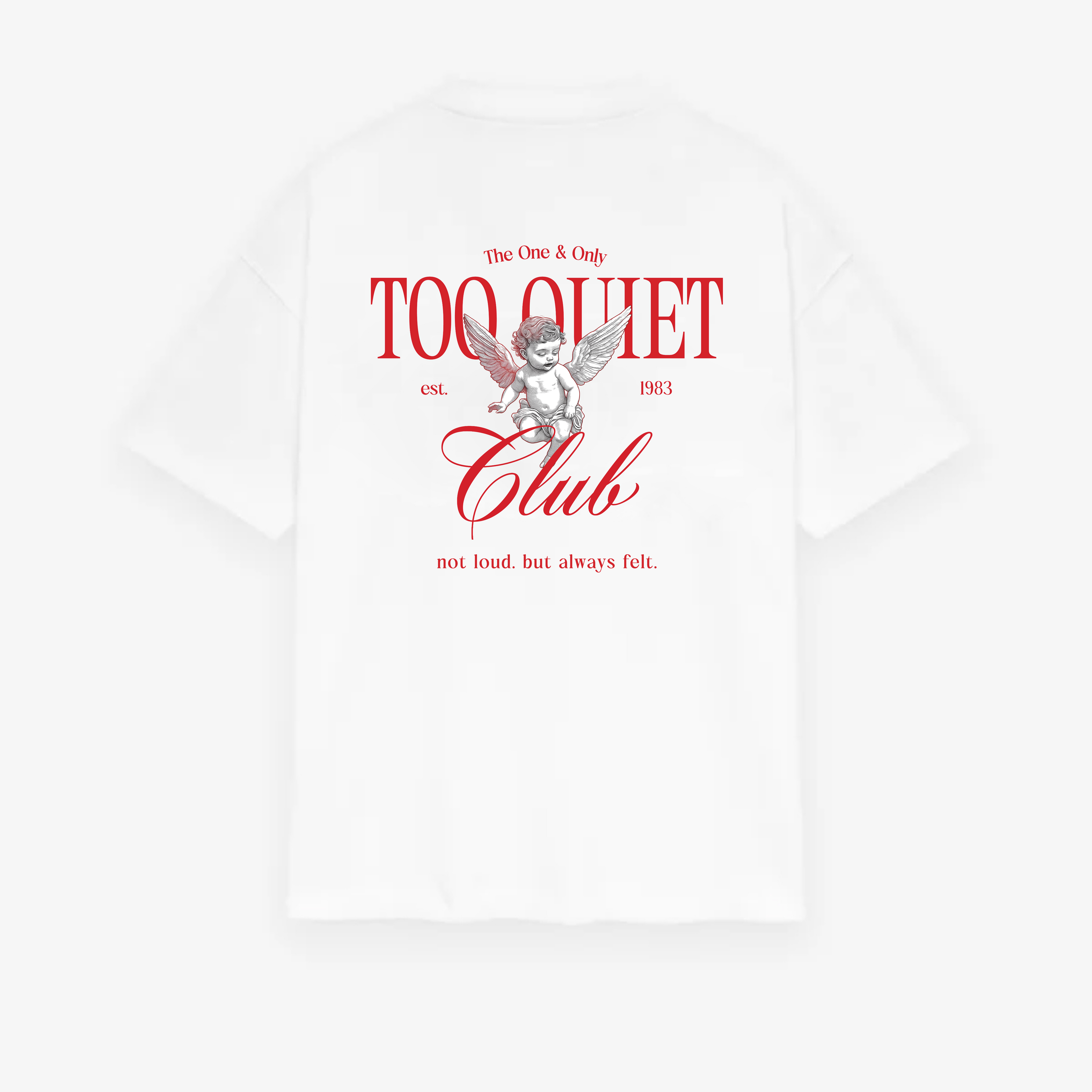 Classic TooQuiet Club Oversized Tee