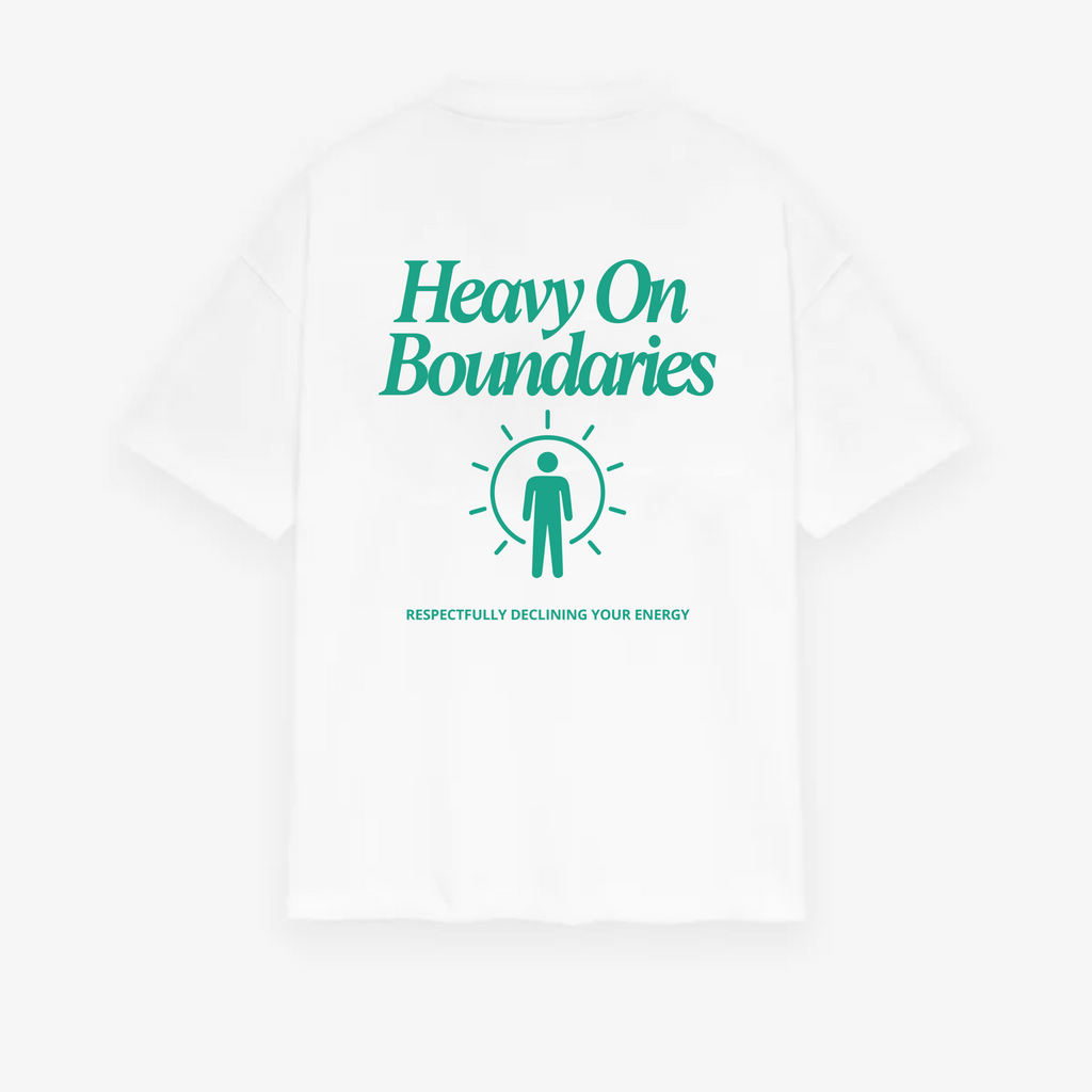 Classic Heavy On Boundaries Oversized Tee – Respectfully Declining Edition