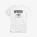 Introvert Just Processing Life T-Shirt | Quiet Reflection Tee